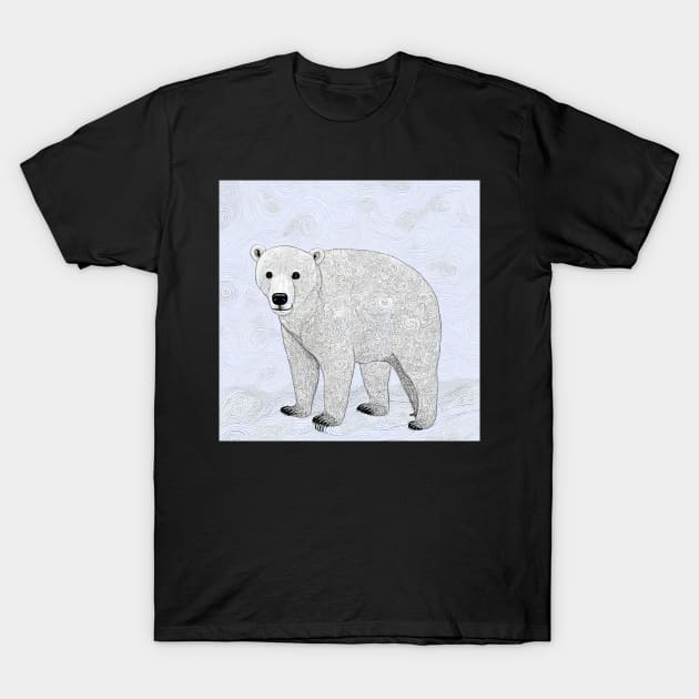 Polar Bear T-Shirt by rachelboucher